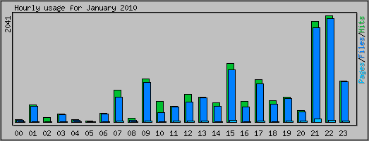 Hourly usage