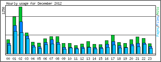 Hourly usage