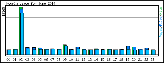 Hourly usage
