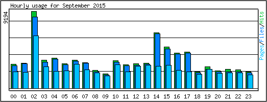 Hourly usage