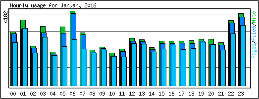 Hourly usage