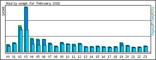 Hourly usage