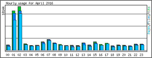 Hourly usage