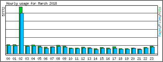 Hourly usage